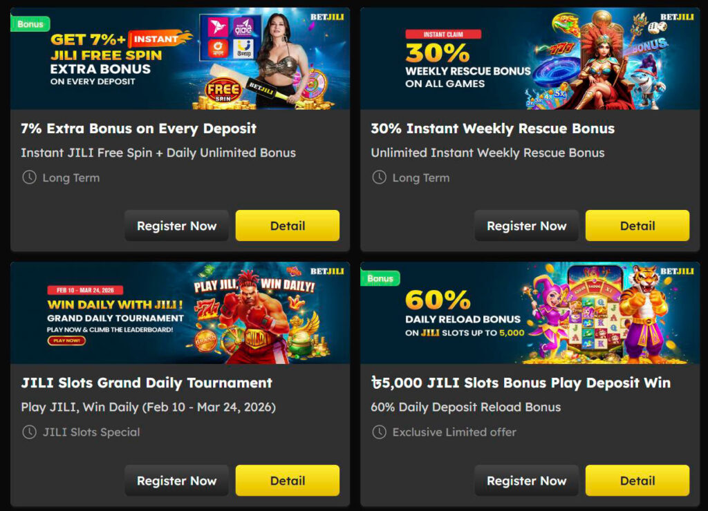 new bonus betjili